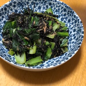 常備菜☆ひじきとツナと小松菜の炒め煮